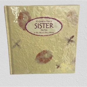Vintage “Sister” book of poems honoring sisters